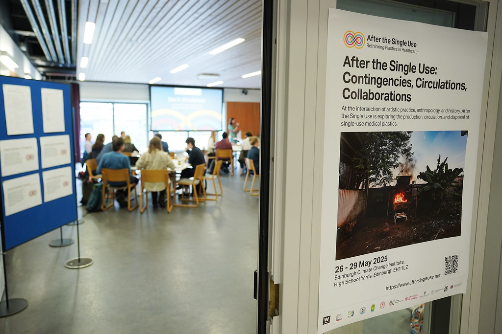 The poster for our conference emphasising the importance of collaboration as part of our research process and practice.