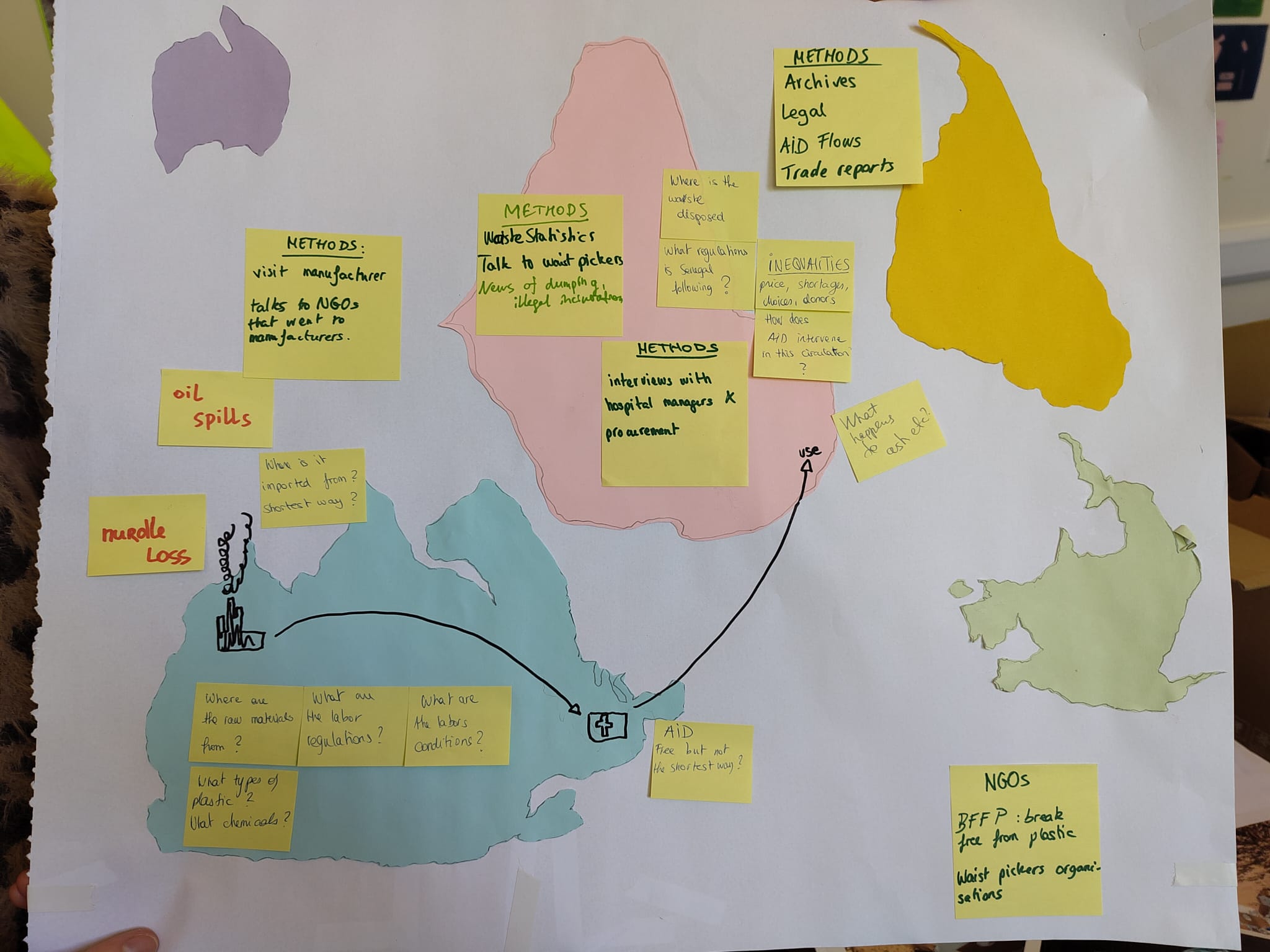 Creating a south-up map helps us step outside our normal ways of thinking.