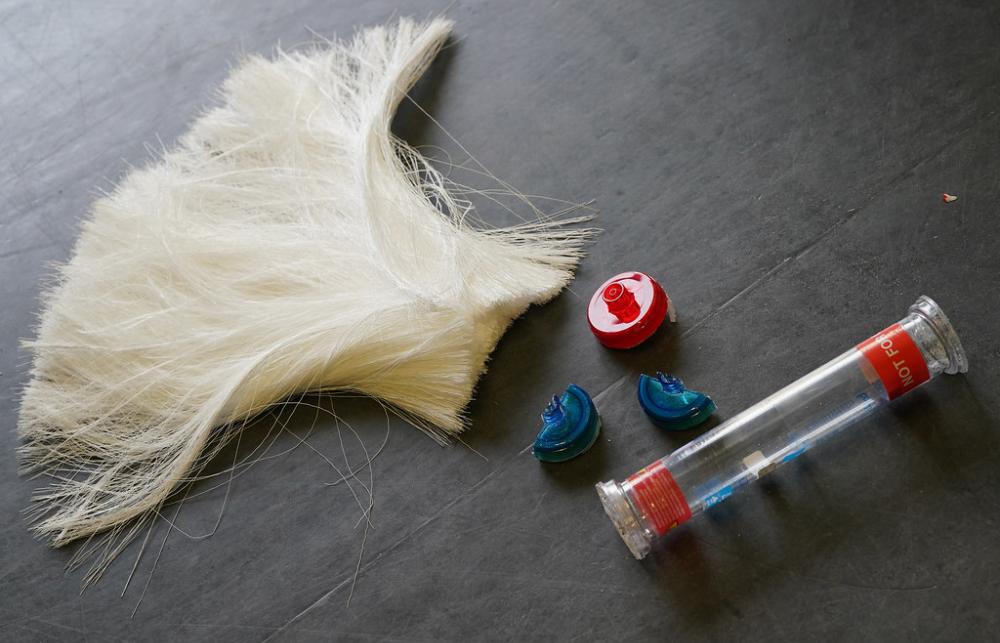 A deconstructed haemodialysis filter.